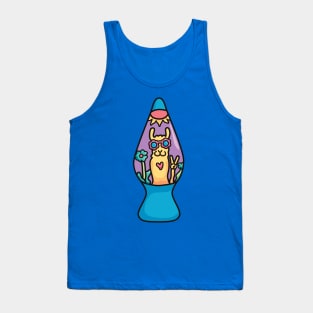 Psychedelic Llama Lamp Tank Top